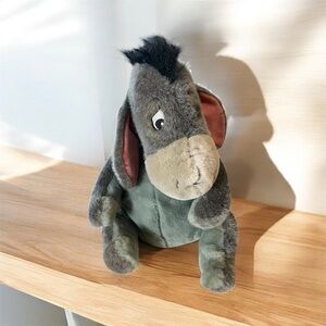 Gray Stuffed Donkey Toy